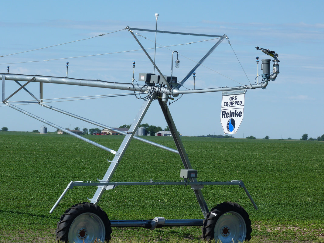 Navigator GPS provide accurate guidance for center pivot end towers
